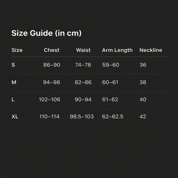 Size Guide